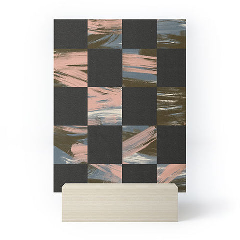 Parrott Paints Dark Mini Art Print