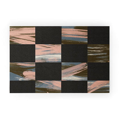 Parrott Paints Dark Welcome Mat