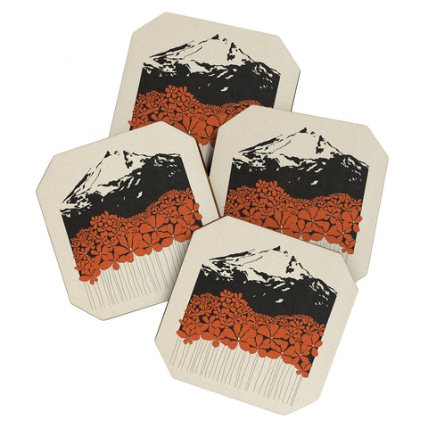 Parrott Paints Daydream I Coaster Set