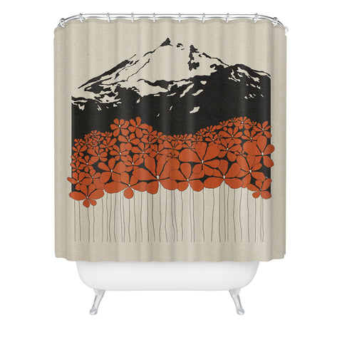 Parrott Paints Daydream I Shower Curtain