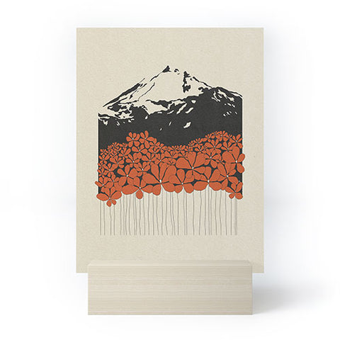 Parrott Paints Daydream I Mini Art Print