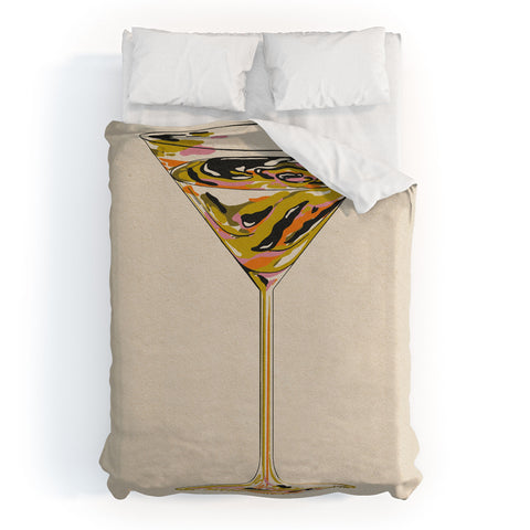 Parrott Paints Friday Duvet Cover