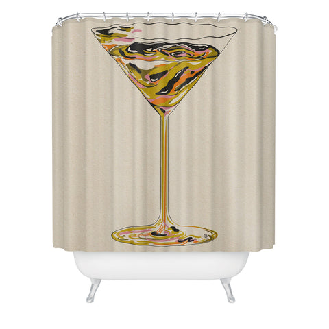 Parrott Paints Friday Shower Curtain