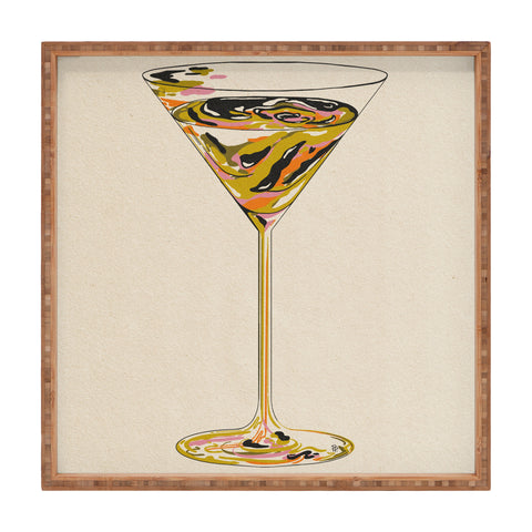 Parrott Paints Friday Square Tray