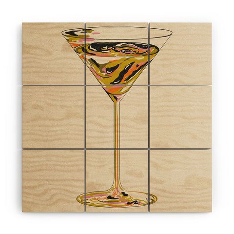 Parrott Paints Friday Wood Wall Mural