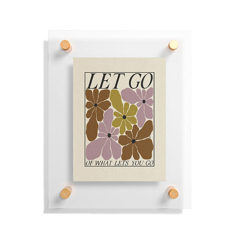 Parrott Paints Let Go I Floating Acrylic Print