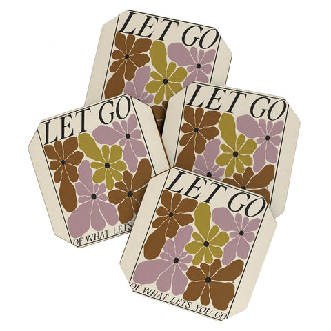 Parrott Paints Let Go I Coaster Set