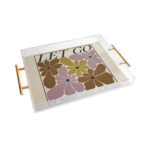 Parrott Paints Let Go I Acrylic Tray