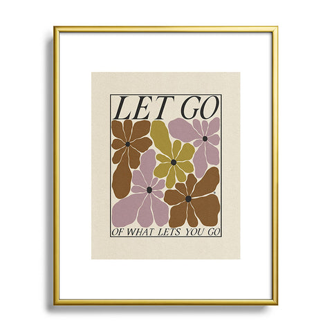 Parrott Paints Let Go I Metal Framed Art Print