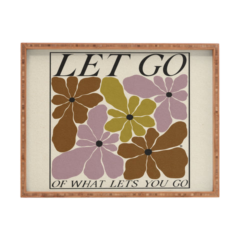 Parrott Paints Let Go I Rectangular Tray
