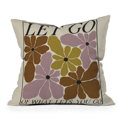 Parrott Paints Let Go I Outdoor Throw Pillow