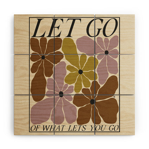 Parrott Paints Let Go I Wood Wall Mural