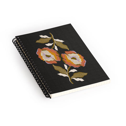 Parrott Paints Together II Spiral Notebook