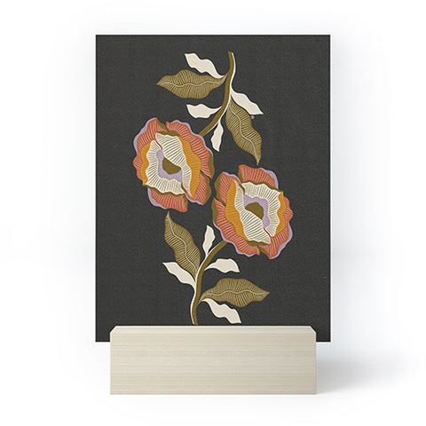 Parrott Paints Together II Mini Art Print