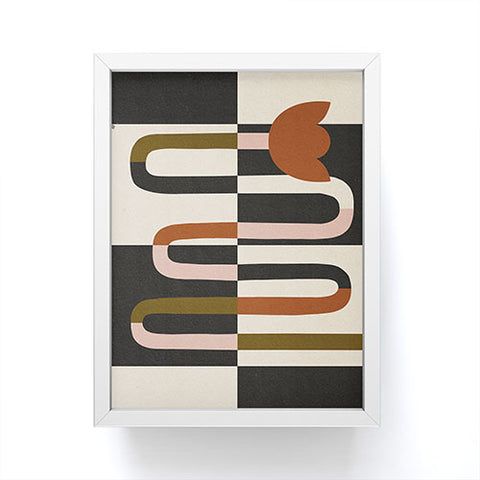 Parrott Paints Turns Framed Mini Art Print