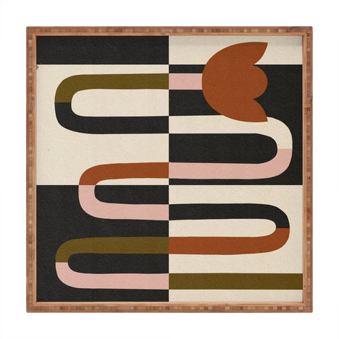 Parrott Paints Turns Square Tray