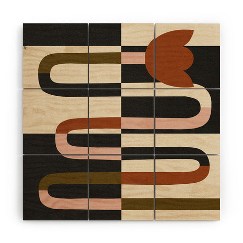 Parrott Paints Turns Wood Wall Mural