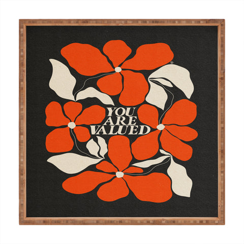 Parrott Paints Valued Square Tray