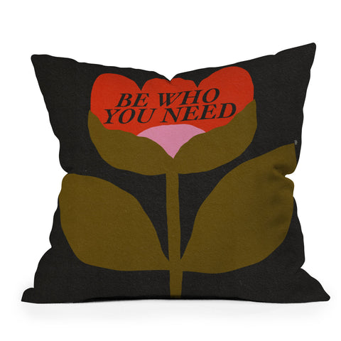 Parrott Paints You Need Throw Pillow