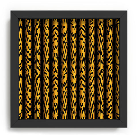 Patricia Brown Tiger Stripe Recessed Framing Square
