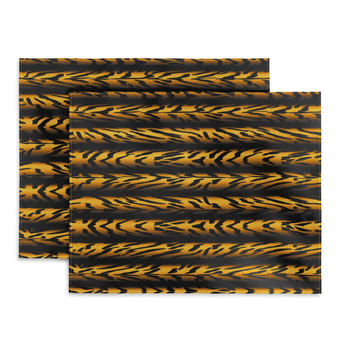 Patricia Brown Tiger Stripe Placemat