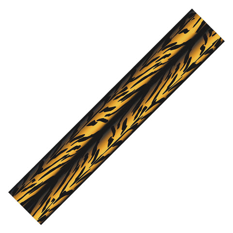 Patricia Brown Tiger Stripe Table Runner