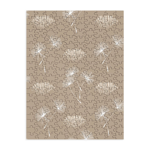 Patricia Dandilion Grass Tuft Neutral Puzzle