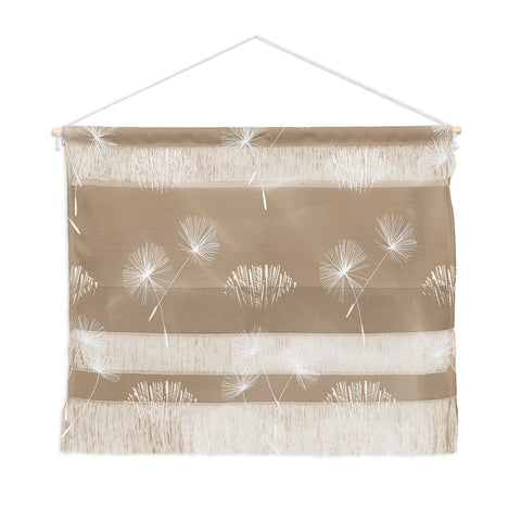 Patricia Dandilion Grass Tuft Neutral Wall Hanging Landscape
