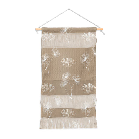 Patricia Dandilion Grass Tuft Neutral Wall Hanging Portrait