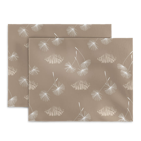 Patricia Dandilion Grass Tuft Neutral Placemat