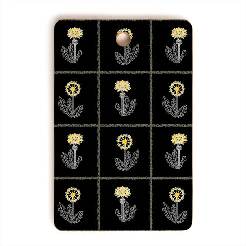 Patricia Dandilion Patchwork Cutting Board Rectangle