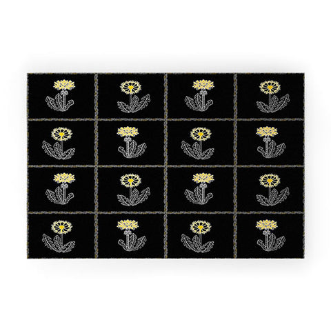 Patricia Dandilion Patchwork Welcome Mat