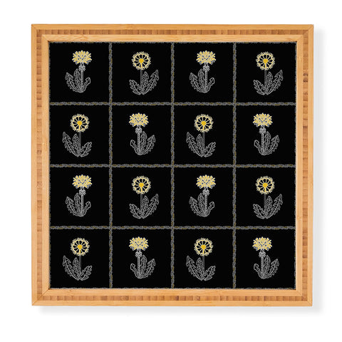 Patricia Dandilion Patchwork Framed Wall Art