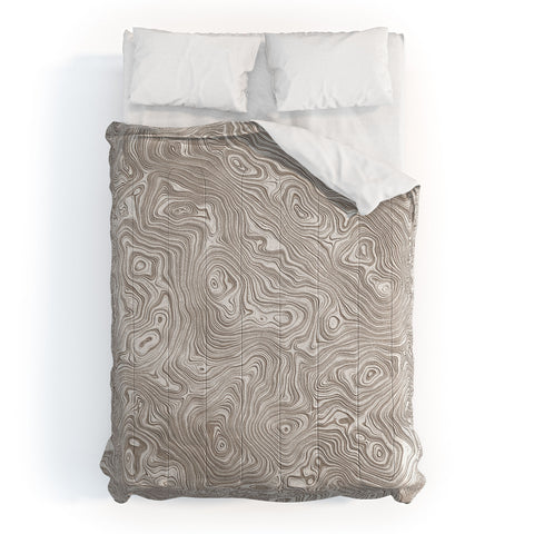 Patricia Ivory Cream Silk Moire Comforter