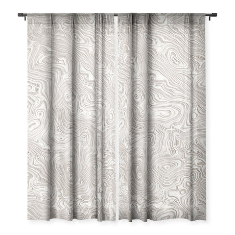 Patricia Ivory Cream Silk Moire Sheer Non Repeat