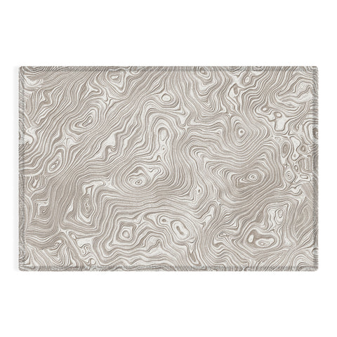 Patricia Ivory Cream Silk Moire Outdoor Rug
