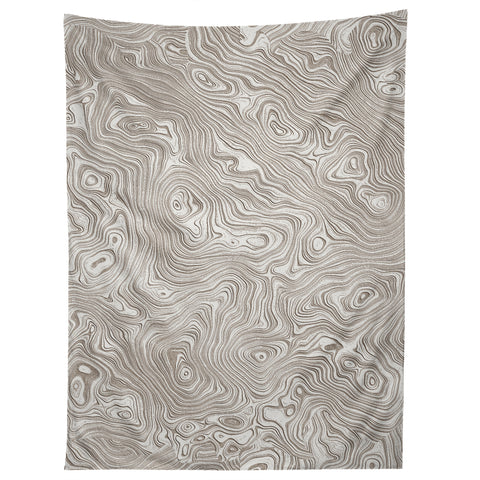 Patricia Ivory Cream Silk Moire Tapestry