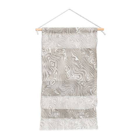 Patricia Ivory Cream Silk Moire Wall Hanging Portrait