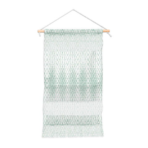 Patricia Velvet Abstract Snakeskin Mint Wall Hanging Portrait