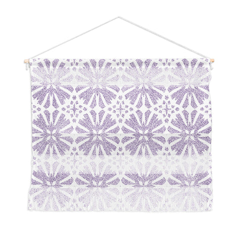 Patricia Velvet Circle Mandala Lilac Wall Hanging Landscape