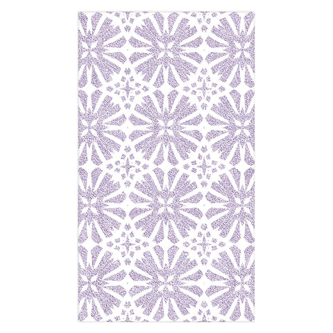 Patricia Velvet Circle Mandala Lilac Tablecloth