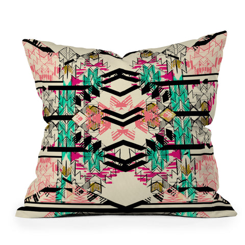 Pattern State Austin Sun Outdoor Throw Pillow