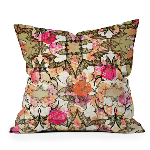 Pattern State Batastic Outdoor Throw Pillow