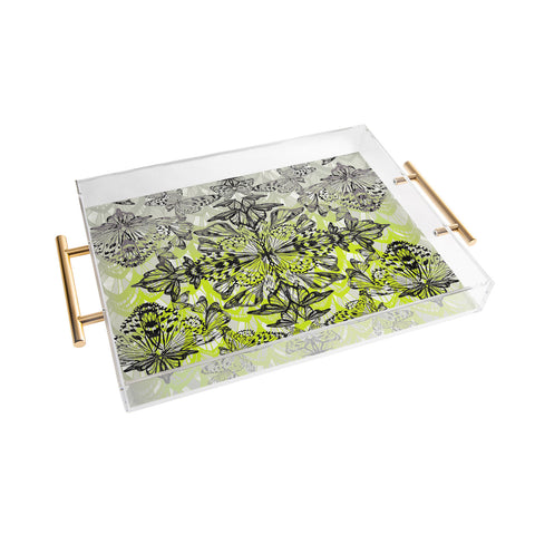 Pattern State Butterfly Tail Acrylic Tray