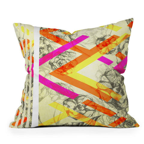Pattern State Chevy Rose Outdoor Throw Pillow