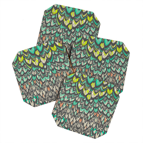 Pattern State Flock Coaster Set