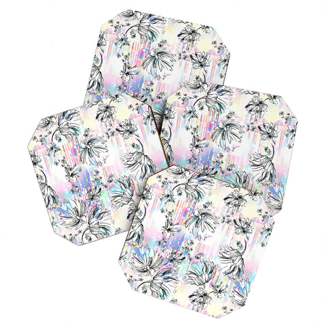 Pattern State Floral Meadow Magic Coaster Set