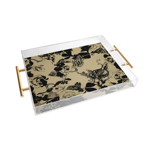 Pattern State Foxy Loxy Acrylic Tray