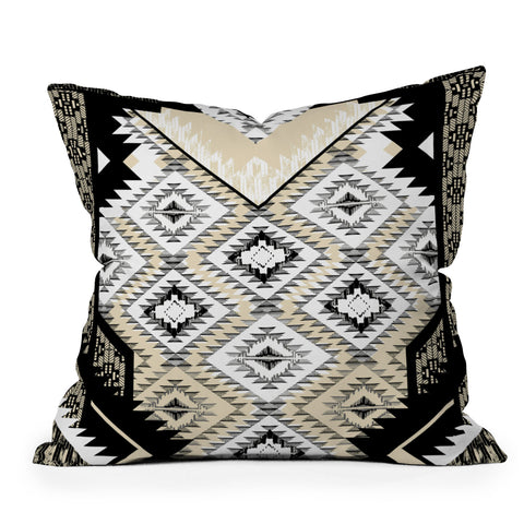 Pattern State Maker Tribe Outdoor Throw Pillow
