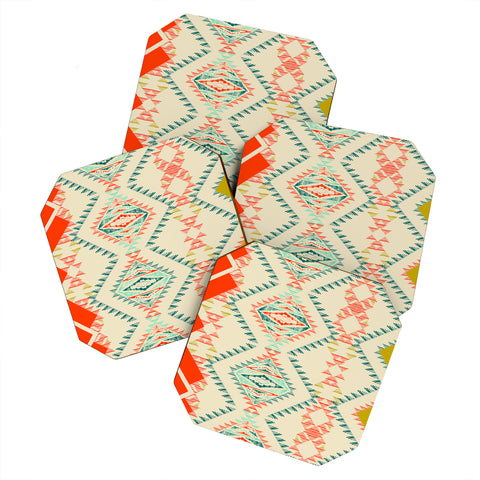 Pattern State Marker Southwest Coaster Set